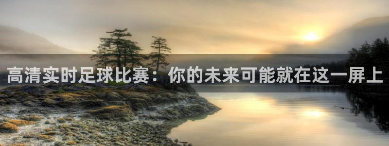 高清实时足球比赛：你的未来可能就在这一屏上