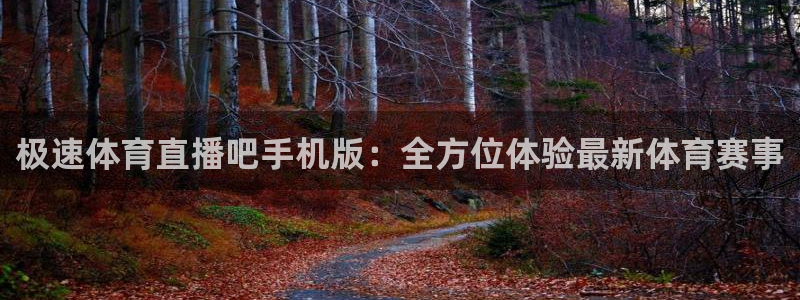 极速体育直播吧手机版：全方位体验最新体育赛事