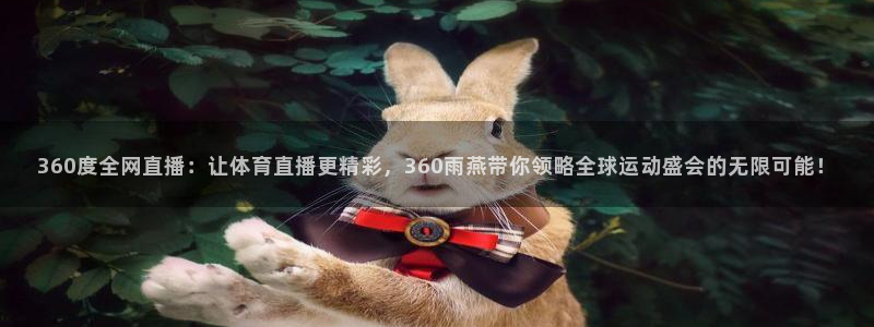 360度全网直播：让体育直播更精彩，360雨燕带你领略全球运动盛会的无限可能！